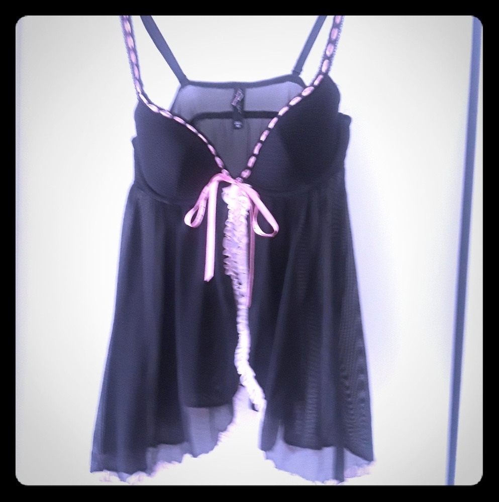 VS sheer babydoll nightie